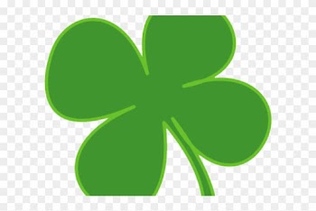 Clover Clipart Daun - Four Leaf Clover With Pot Of Gold