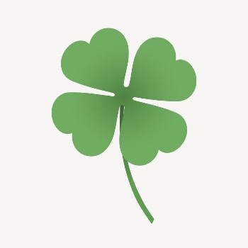 Clover collage element, cute cartoon | Free Vector Illustration - rawpixel