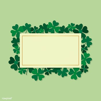 Clover framed card | Free stock vector - 564595