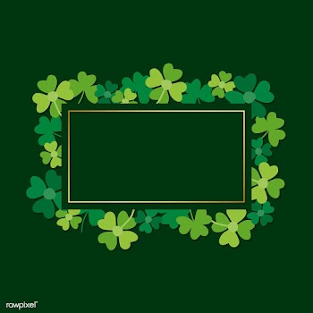 Clover framed card | Free stock vector - 564598