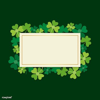 Clover framed card | Free stock vector - 564600