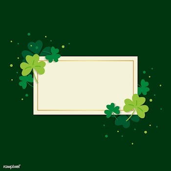 Clover framed card | Free stock vector - 564624