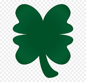 Clover Leaf Four Leaf Clover Shamrock Patrick St - Dört Yapraklı Yonca Çizimi