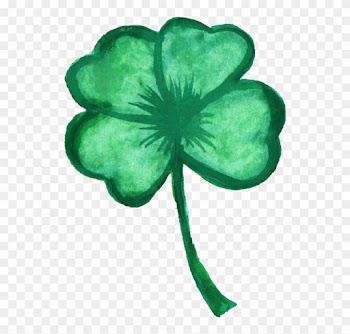 Clover Png - Watercolor 4 Leaf Clover