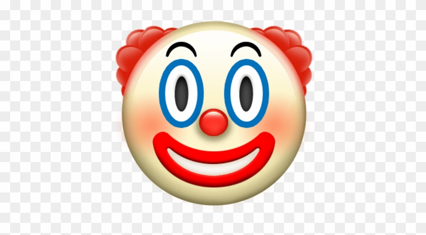 Clown Apple Emoji - Clown Emoji