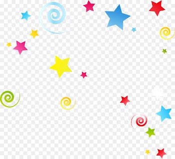 Clown Circus Royalty-free Illustration - Floating five-star corner 