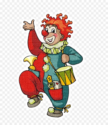 Clown Clip art Circus Cartoon Image - vb watercolor 