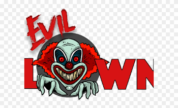 Clown Clipart Eveil - Evil Clown Mousepad - Png Download (#857824 ...