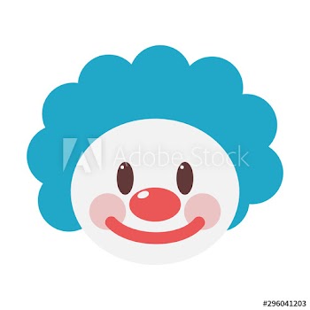 Clown face icon