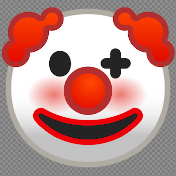 Clown face Icon | Noto Emoji Smileys Iconset | Google