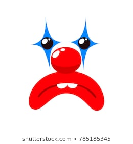 Clown Face Images, Stock Photos & Vectors | Shutterstock