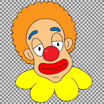 Clown, Face, Nose, transparent png image & clipart free download