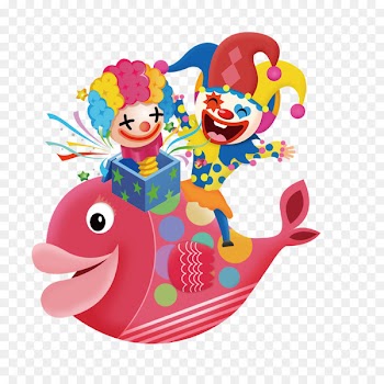 Clown Image April Fool's Day Design Cartoon - clown 
