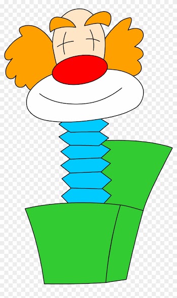 Clown Jack In The Box Clipart - Jack In The Box Clipart Png