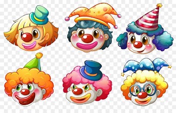 Clown Royalty-free Clip art - Color cartoon clown picture 