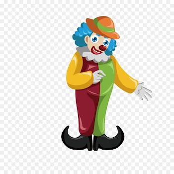 Clown Vector graphics Illustration Circus Image - clown border 