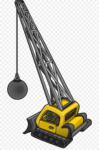 Club Penguin, Crane, Construction, Construction Equipment PNG