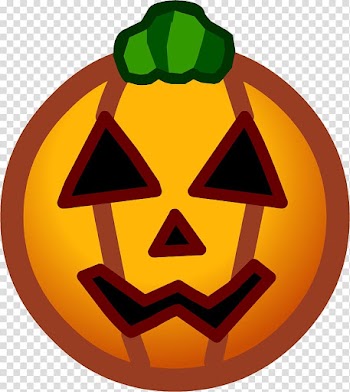 Club Penguin Halloween Emoticon Smiley , Paw Print Emoticon transparent background PNG clipart