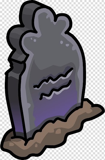 Club Penguin Headstone Party Tomb , igloo transparent background PNG clipart