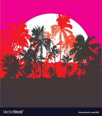 Club tropicana vector image