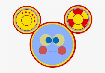 Clubhouse Mickey Head, Toodles Face - Toodles Mickey Mouse ...