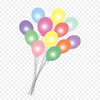 Cluster ballooning Airplane Dachshund Illustration -  