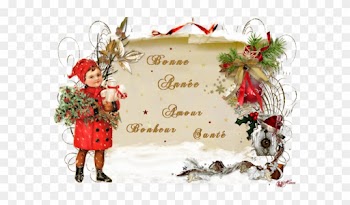 Cluster - Vintage Christmas Girl 2 Mousepad