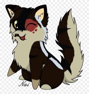 Cm Chibi Wolf - Chibi Wolf Png