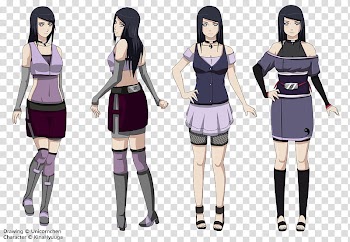CM Kina Hyuuga, standing female anime characters transparent background PNG clipart