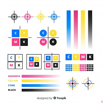 Cmyk calibration element collection