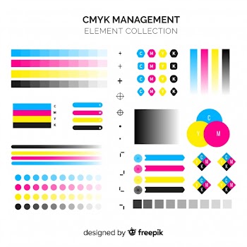 Cmyk calibration element collection