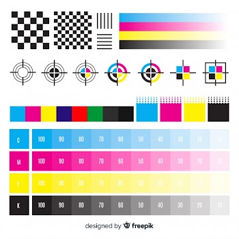 Cmyk calibration element collection