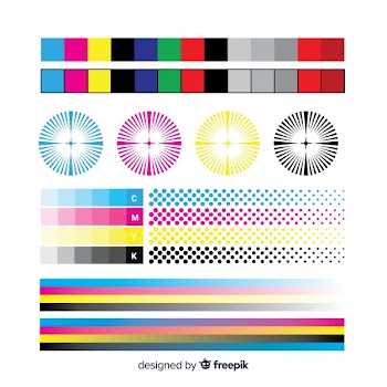 Cmyk calibration element collection