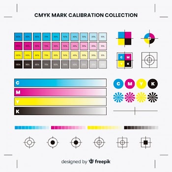 Cmyk calibration element collection