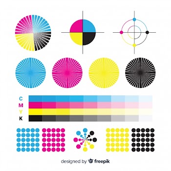 Cmyk calibration element collection