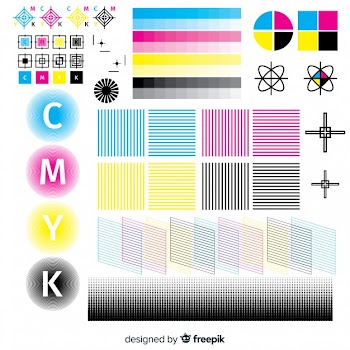 Cmyk calibration element collection