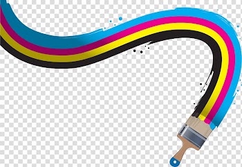 CMYK color model Desktop , wavy lines transparent background PNG clipart