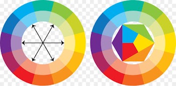 CMYK color model Euclidean vector Geometry - Geometric CMYK color ring vector 