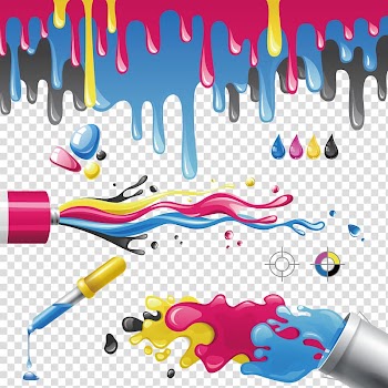 CMYK color model Paint Euclidean , Creative Watercolor transparent background PNG clipart