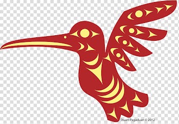 Coast Salish Salish peoples Drawing, Hummingbird transparent background PNG clipart