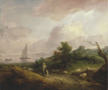 Coastal Landscape with a Shepherd | Free Photo - rawpixel
