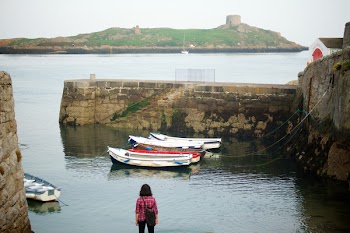          Coastal Port Island View Ireland Free Photo     