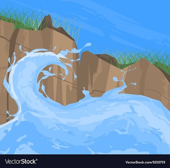 Coastal vector image