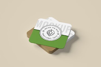Coaster Mockup mookup vpa beer ☆ india aditional taste 