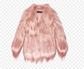 Coat Fur clothing Fake fur - furs button 