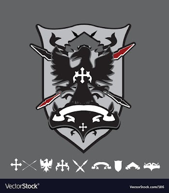 Coat of arms vector image
