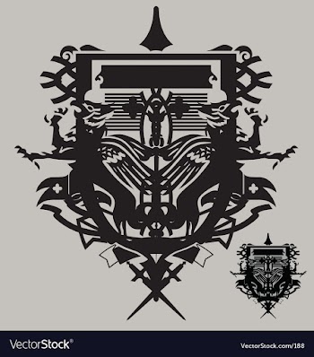Coat of arms vector image