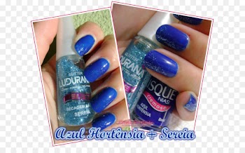 Cobalt blue Nail Polish Cosmetics - hortensia 
