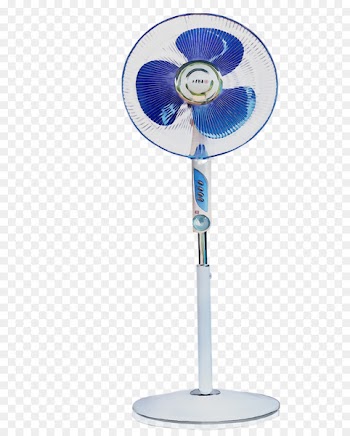 Cobalt blue Product design Fan -  