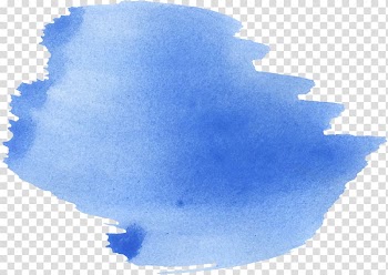 Cobalt blue Watercolor painting Brush, blue watercolor transparent background PNG clipart